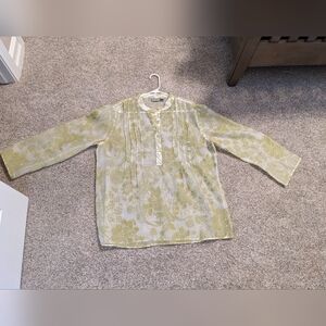 Chicos Sheer Tunic Size 3